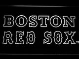 Boston Red Sox (4) LED Neon Sign USB - White - TheLedHeroes