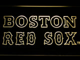 Boston Red Sox (4) LED Neon Sign Electrical - Yellow - TheLedHeroes