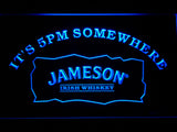 FREE Jameson It's 5pm Somewhere LED Sign - Blue - TheLedHeroes
