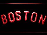 Boston Red Sox (5) LED Neon Sign USB - Red - TheLedHeroes
