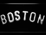 Boston Red Sox (5) LED Neon Sign USB - White - TheLedHeroes