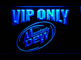 FREE Mountain Dew VIP Only LED Sign - Blue - TheLedHeroes