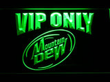 Mountain Dew VIP Only LED Neon Sign Electrical - Green - TheLedHeroes
