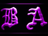 Boston Red Sox (6) LED Neon Sign Electrical - Purple - TheLedHeroes