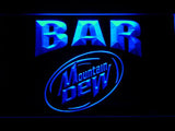 Mountain Dew Bar LED Neon Sign USB - Blue - TheLedHeroes