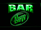 Mountain Dew Bar LED Neon Sign Electrical - Green - TheLedHeroes