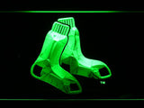 Boston Red Sox (7) LED Neon Sign Electrical - Green - TheLedHeroes