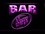 Mountain Dew Bar LED Neon Sign USB - Purple - TheLedHeroes