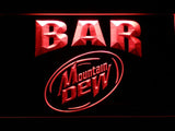 Mountain Dew Bar LED Neon Sign USB - Red - TheLedHeroes