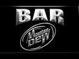 Mountain Dew Bar LED Neon Sign USB - White - TheLedHeroes