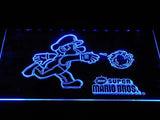 Super Mario Bros LED Neon Sign Electrical - Blue - TheLedHeroes