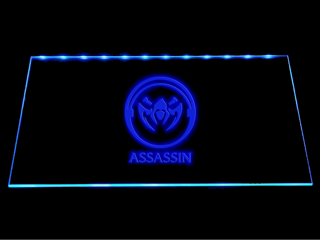 League Of Legends Assassin (2) LED Sign - Blue - TheLedHeroes