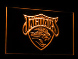 Jacksonville Jaguars LED Neon Sign USB - Orange - TheLedHeroes