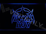 Diamond Head LED Neon Sign Electrical - Blue - TheLedHeroes