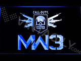Call of Duty MW3 LED Neon Sign Electrical - Blue - TheLedHeroes