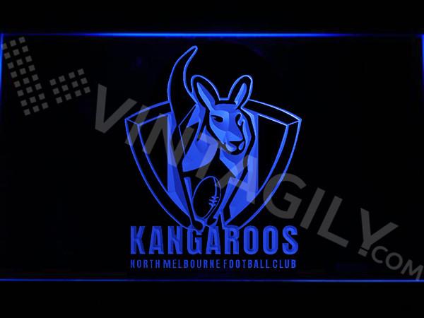 North Melbourne FC LED Neon Sign USB - Blue - TheLedHeroes