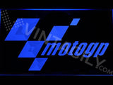 Moto GP LED Neon Sign USB - Blue - TheLedHeroes