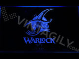 Warlock LED Sign - Blue - TheLedHeroes