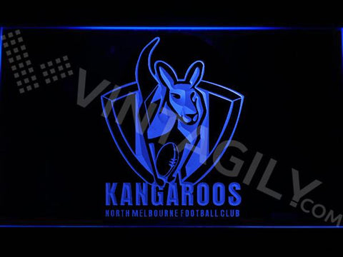 North Melbourne FC LED Neon Sign Electrical - Blue - TheLedHeroes