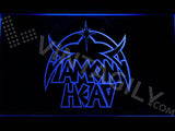 FREE Diamond Head LED Sign - Blue - TheLedHeroes