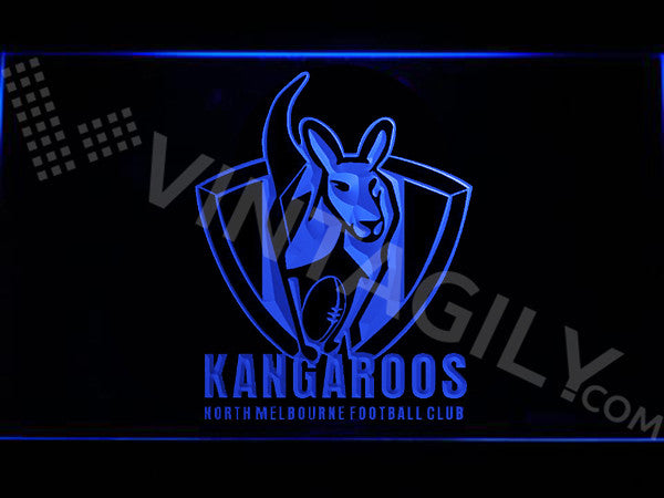North Melbourne FC LED Sign - Blue - TheLedHeroes