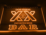 Dos Equis Bar LED Neon Sign Electrical - Orange - TheLedHeroes
