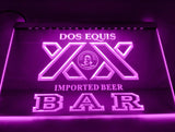 Dos Equis Bar LED Neon Sign Electrical - Purple - TheLedHeroes