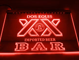FREE Dos Equis Bar LED Sign - Red - TheLedHeroes