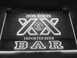 Dos Equis Bar LED Neon Sign Electrical - White - TheLedHeroes