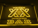 Dos Equis Bar LED Neon Sign Electrical - Yellow - TheLedHeroes
