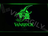 Warlock LED Sign - Green - TheLedHeroes