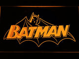 Batman 3 LED Neon Sign Electrical - Orange - TheLedHeroes