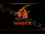Warlock LED Sign - Orange - TheLedHeroes