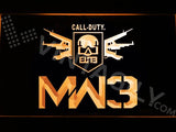 Call of Duty MW3 LED Neon Sign USB - Orange - TheLedHeroes