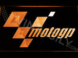Moto GP LED Neon Sign USB - Orange - TheLedHeroes