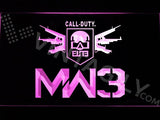 Call of Duty MW3 LED Neon Sign Electrical - Purple - TheLedHeroes