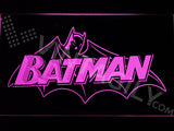 Batman 3 LED Sign - Purple - TheLedHeroes