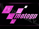 Moto GP LED Neon Sign USB - Purple - TheLedHeroes