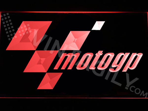 Moto GP LED Sign - Red - TheLedHeroes