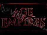 Age of Empires LED Neon Sign USB - Red - TheLedHeroes