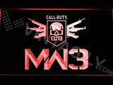 Call of Duty MW3 LED Neon Sign Electrical - Red - TheLedHeroes