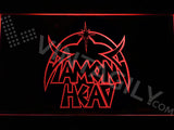FREE Diamond Head LED Sign - Red - TheLedHeroes