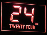 24 Twenty Four LED Neon Sign Electrical - Red - TheLedHeroes