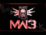 Call of Duty MW3 LED Neon Sign USB - Red - TheLedHeroes