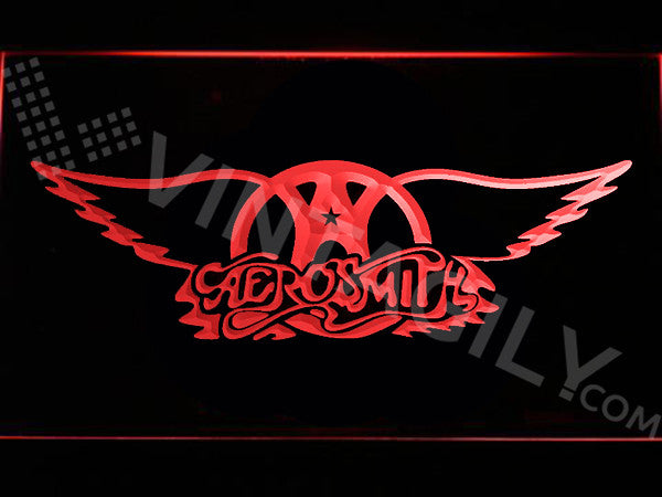 Aerosmith LED Sign - Red - TheLedHeroes