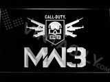 Call of Duty MW3 LED Sign - White - TheLedHeroes