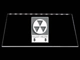 Fallout Shelter Sign LED Neon Sign USB - White - TheLedHeroes
