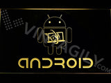 Android LED Sign - Yellow - TheLedHeroes