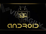 Android LED Neon Sign USB - Yellow - TheLedHeroes