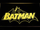 Batman 3 LED Neon Sign USB - Yellow - TheLedHeroes